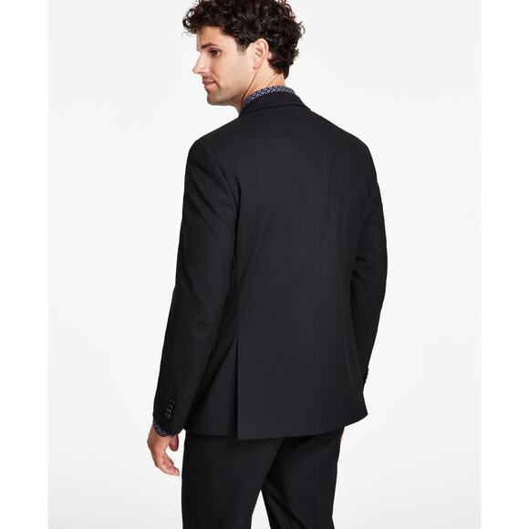 Alfani Men's Slim-Fit Stretch Solid Suit Jacket Blazer Black NWT 38L - Picture 2 of 16
